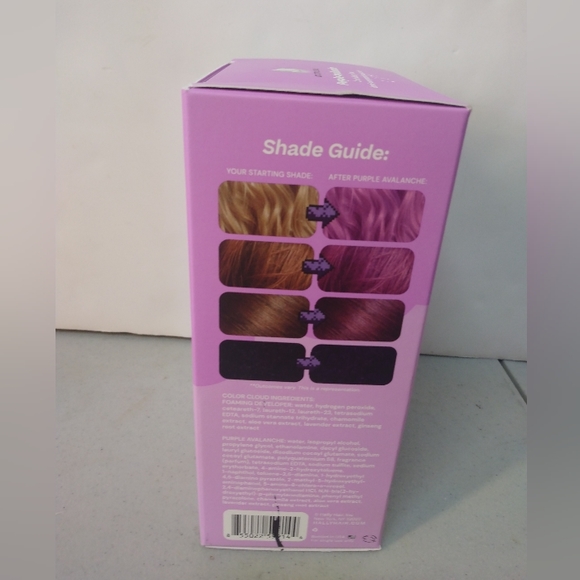 Halley Hair Hally Color Cloud Demi Permanent Foaming Hair Dye